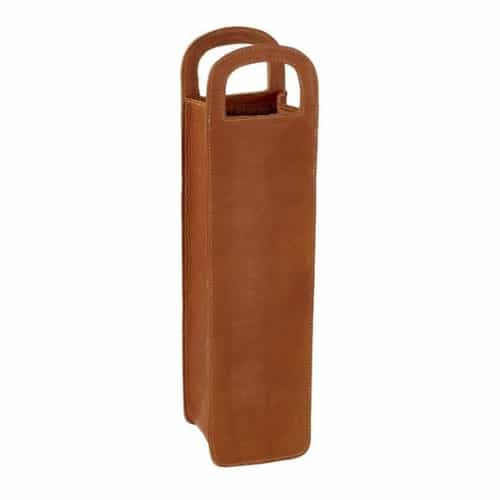 Leather corporate gifts wine bag supplier